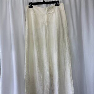 White Linen Pants